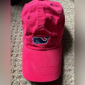 Red Vineyard Vines hat. Like new. Never worn. NWOT